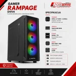 GAMER RAMPAGE INTEL i5-12400 / 2.50GHz  RAM 32GB DDR4  NVMe  1 TB  RTX 3050 / 8GB